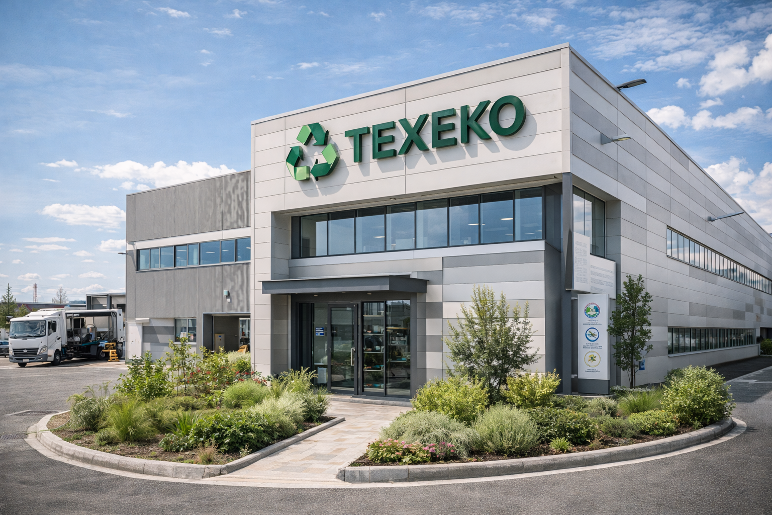 Stabilimento Texeko - Gestione rifiuti tessili